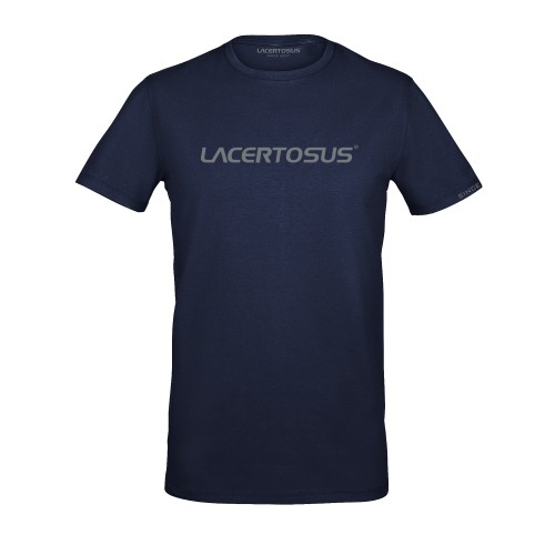 T-shirt Blue M Abbigliamento Fitness Lacertosus